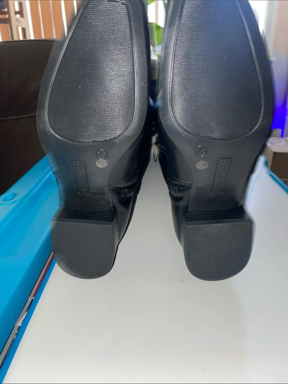 Liz Claiborne Black Over-the-Knee Zip Boots